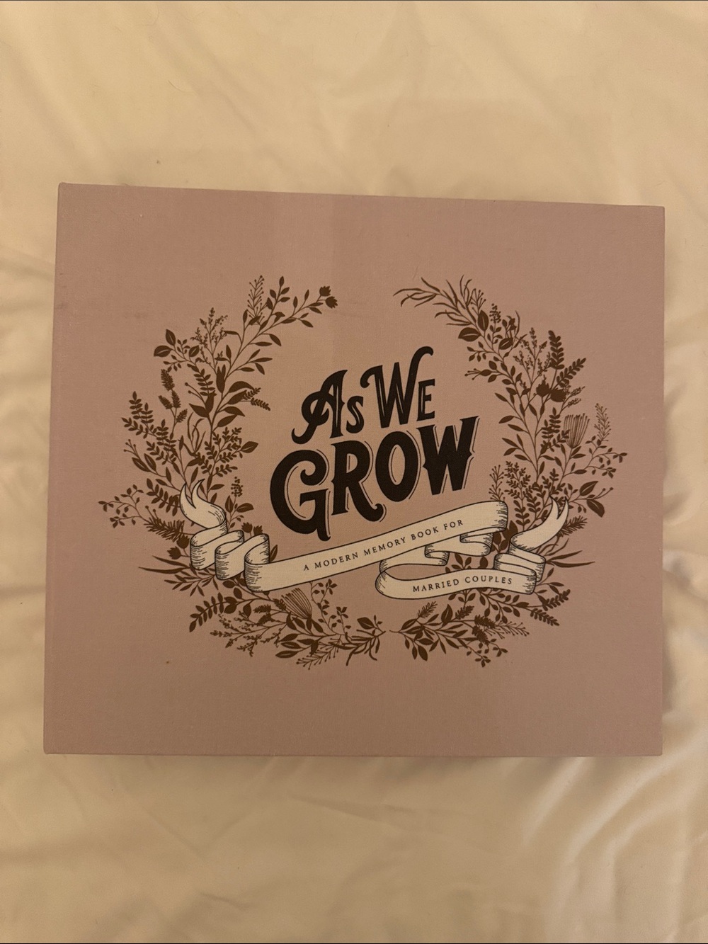As We Grow Memory Book - Pink